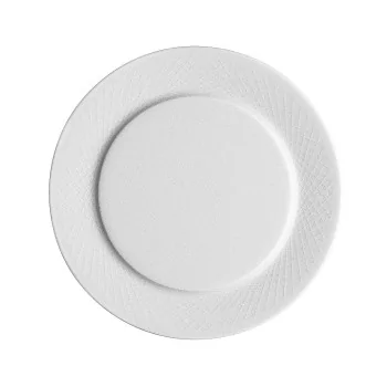 Degrenne 213942 Degrenne Graphique Blanc Round Bread & Butter Plate...