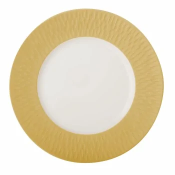 Degrenne 225193 Degrenne Boreal Satin Gold Round Presentation Plate...
