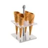 Counter Cone Holder - Holds 4 Cones - Satin Color