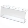 Counter Cone Holder - Holds 4 Cones - Transparent Satin Color