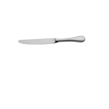 Degrenne Milady Stainless Steel Table Knife Heavy Solid Handle Serrated 244 mm - 9 ''5/8 - Pack of 12