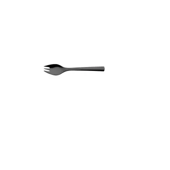Degrenne Xy Black Miroir Stainless Steel Oyster Fork 141 mm - 5 ''9/16 - Pack of 12