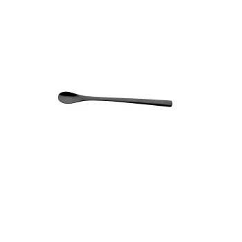 Degrenne Xy Black Miroir Stainless Steel Iced Tea Spoon 190 mm - 7 ''1/2 - Pack of 12
