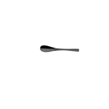 Degrenne Xy Black Miroir Stainless Steel Coffee Spoon 143 mm - 5 ''5/8 - Pack of 12