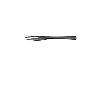 Degrenne Xy Black Miroir Stainless Steel Gourmet Fork 200 mm - 7 ''7/8 - Pack of 12