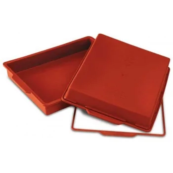 Silikomart SFT300 Rectangular Silicone Lasagna Mold - 280mm x 220mm x 40mm H - 2250mL