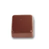 Polycarbonate Smooth Square Chocolate Praline Mold - 24.75 mm x 24.75 mm x h 12.7 mm - 8gr - 36 Cavity