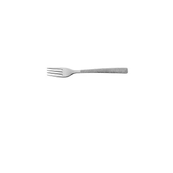 Degrenne Astree Cisele Stainless Steel Dessert Fork 186 mm - 7 ''5/16 - Pack of 12