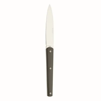 Degrenne Mirage Anthracite Stainless Steel Mirage Black Table/Steak Knive 230 mm - 9 ''1/16 - Pack of 6