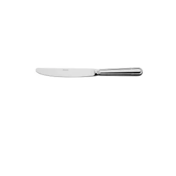 Degrenne Florencia Stainless Steel Table Knife Solid Handle Serrated 246 mm - 9 ''11/16 - Pack of 12