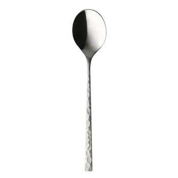 Degrenne Fuse Martele Stainless Steel Table Spoon 215 mm - 8''7/16 - Pack of 12