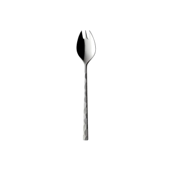 Degrenne Fuse Martele Stainless Steel Cocktail, Snail Fork 150 mm - 5 ''7/8 - Pack of 12