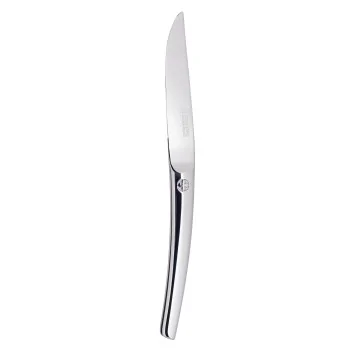 Degrenne Le Phil Stainless Steel Table / Steak Knife Non Serrated Blade Solid Handle 237 mm - 9 ''5/16 - Pack of 12