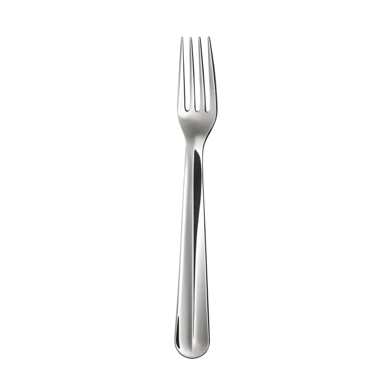 Degrenne L'Empreinte Stainless Steel Table Fork 206 mm - 8''1/2 - Pack of 12