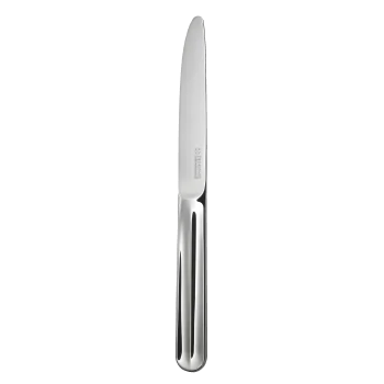 Degrenne L'Empreinte Stainless Steel Table Knife Solid Handle Serrated 239 mm - 9''7/16 - Pack of 12