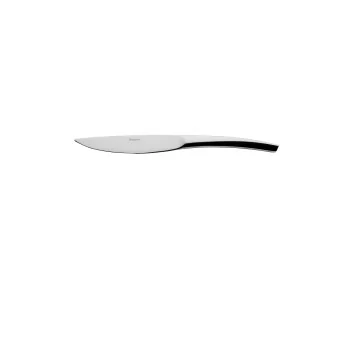 Degrenne Xy Stainless Steel Table Knife Solid Handle Serrated 233 mm - 9 ''3/16 - Pack of 12
