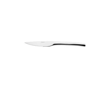 Degrenne Guest Stainless Steel Table Knife Solid Handle Serrated 232 mm - 9 ''1/8 - Pack of 12