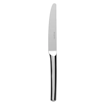 Degrenne Guest Stainless Steel Table Knife Solid Handle Serrated 237 mm - 9 ''5/16 - Pack of 12