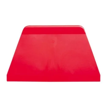 Plastic Dough Scraper 130 mm - Red