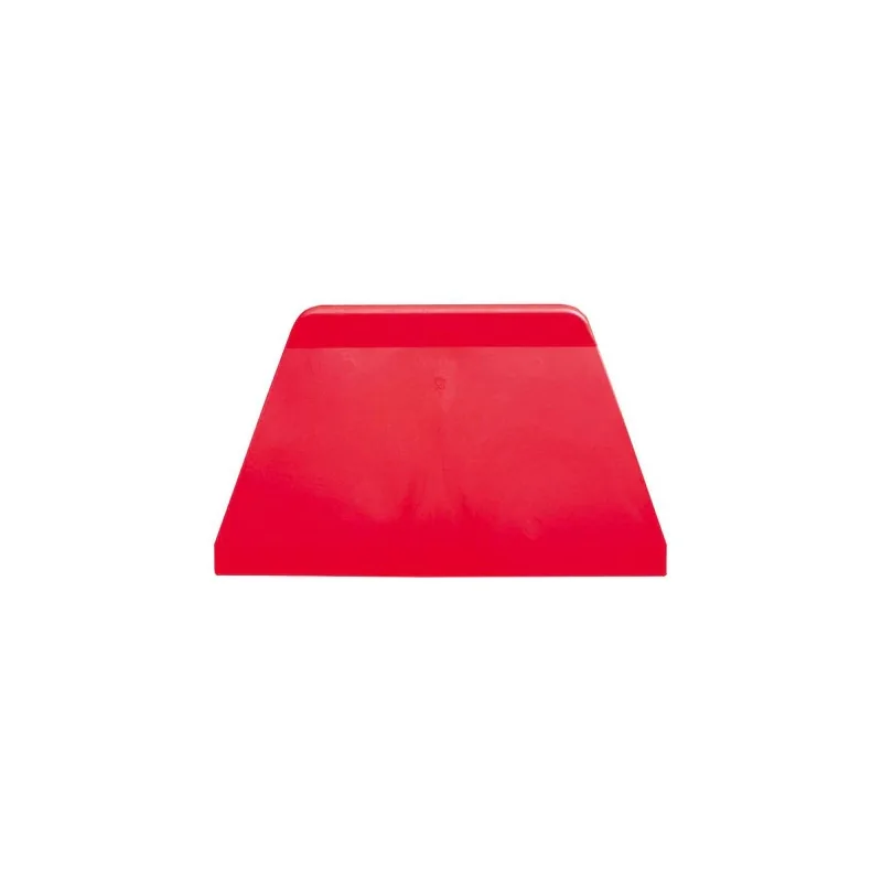 Plastic Dough Scraper 130 mm - Red Plastic Dough Scraper 130 mm - Red