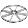 Stainless Steel Cake Cutting Divider - 8 Slices - 330mm diameter x h 45 mm