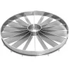 Stainless Steel Cake Cutting Divider - 18 Slices - 330mm diameter x h 45 mm