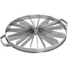 Stainless Steel Double-Sided Cake Cutting Divider with 2 Side Handles - 10/14 Slices - 330mm diameter x h 55 mm