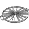 Stainless Steel Double-Sided Cake Cutting Divider with 2 Side Handles - 12/16 Slices - 330mm diameter x h 55 mm