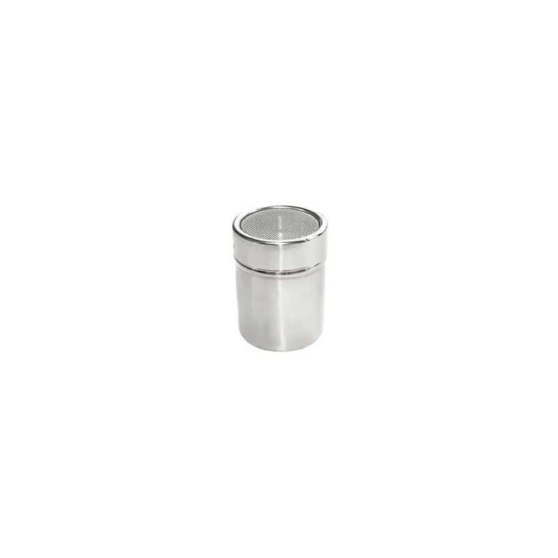 Stainless Steel Sugar Dispenser Shaker - Ø 68 mm x h 127 mm - 0.8 mm mesh - 0.35 L vol Stainless Steel Sugar Dispenser Shaker - Ø 68 mm x h 127 mm - 0.8 mm mesh - 0.35 L vol