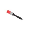 Black Plastic Pastry Brush with Red Nylon Bristles - 35 mm