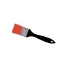 Black Plastic Pastry Brush with Red Nylon Bristles - 60 mm