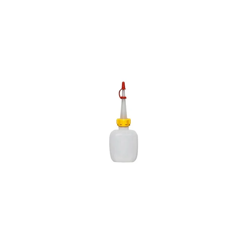 Plastic Graduated Tip Bottle - Ø 28 - 51 mm x h 79 mm - 0.05 L Capacity