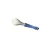 Stainless Steel Gelato Ice Cream Spatula - Blue Handle - 260 mm x 65 mm x 15 mm