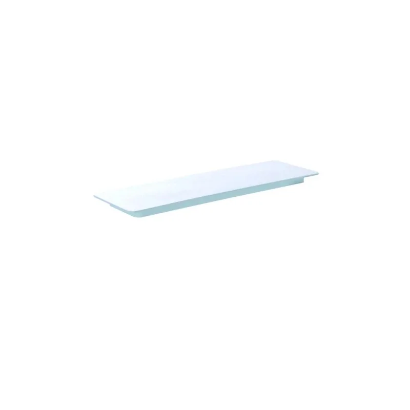 White Melamine Cake Plate - 400 mm x 150 mm x 20 mm