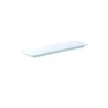 White Melamine Cake Plate - 400 mm x 150 mm x 20 mm