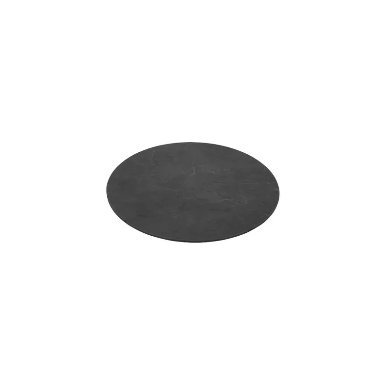 Round Plastic Slate Display Tray - Ø 320 mm