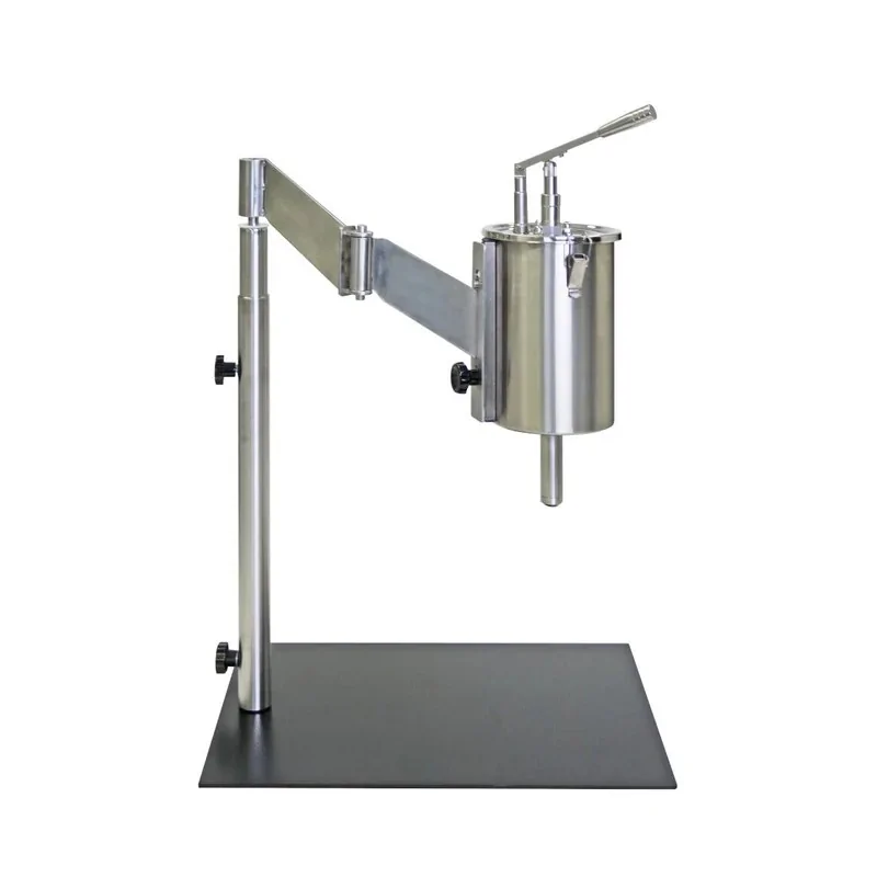 Stainless Steel Table Standing Dosing Dispenser - 4L Volume - Adjustable 50 ml Max Dosage - 450 mm x 450 mm x 1000mm