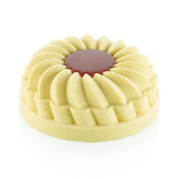 Silikomart Professional Pleincoeur Round 710 Entremet Mold - ⌀140 mm x h 59 mm - 710ml