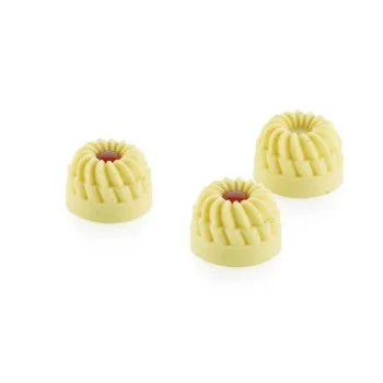 Silikomart Professional Pleincoeur Round 27 Mini Portion Pastry Mold - ⌀40 mm x h 27 mm - 27ml - 15 cavity