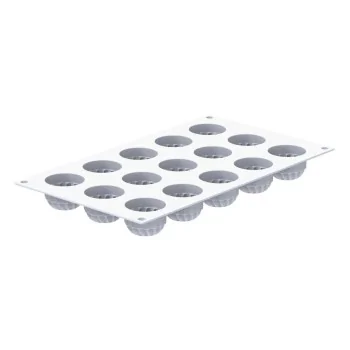 Silikomart Professional Pleincoeur Round 27 Mini Portion Pastry Mold - ⌀40 mm x h 27 mm - 27ml - 15 cavity