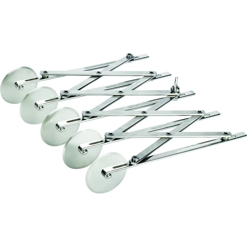 Expandable Multi-Cut 5 Wheel Dough Divider - 55 mm Diameter - 10 to 125 mm Strip Expandable Multi-Cut 5 Wheel Dough Divider - 55 mm Diameter - 10 to 125 mm Strip