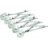 Expandable Multi-Cut 5 Wheel Dough Divider - 55 mm Diameter - 10 to 125 mm Strip