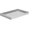 Aluminum Cake Display Sheets With Joint Bar - 580 mm x 400 mm x h 50 mm