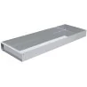 Stainless Steel Cake Display Sheet With Joint Bar - 580 mm x 200 mm x h 50 mm