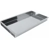 Stainless Steel Cake Tray With Joint Bar - GN1/1 Format - 520 mm x 290 mm x h 50 mm