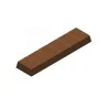 Polycarbonate Smooth Nougat Dubai Chocolate Bar Mold - 154 mm x 39 mm x 19 mm - 5 Cavity