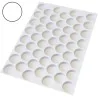 Plastic Plain Round Cutting Sheet - Ø 53 mm - 53 indents