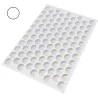 Plastic Plain Round Cutting Sheet - Ø 35 mm - 95 indents