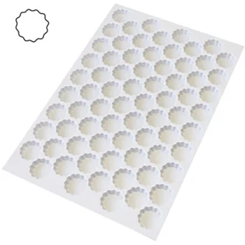 Plastic Serrated Round Cutting Sheet - Ø 45 mm - 72 indents