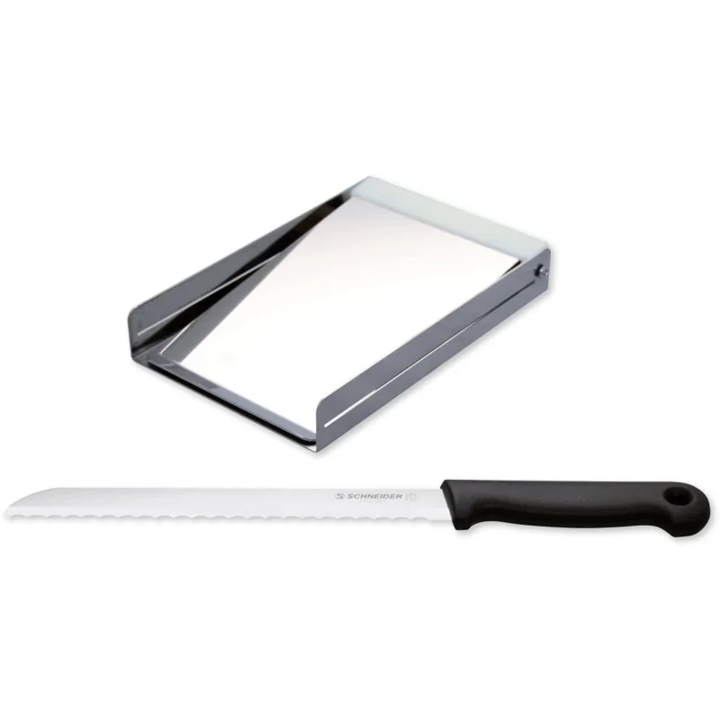 Stainless Steel Pretzel Cutting Set with Knife Stainless Steel Pretzel Cutting Set with Knife